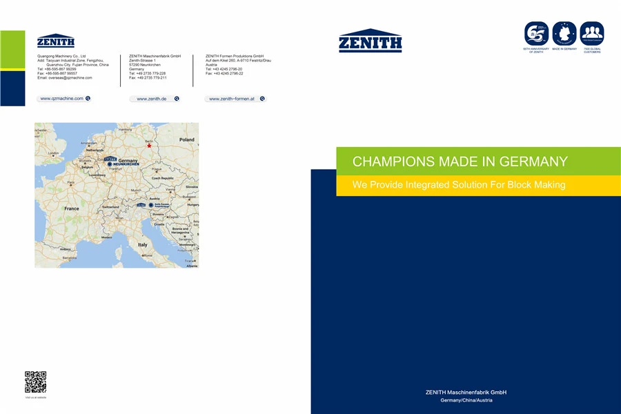 Catalogo prodotti serie Zenith