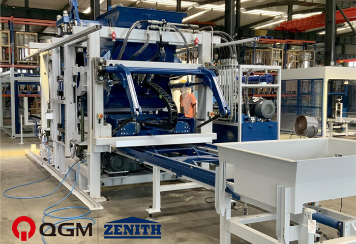 Spedizione nuovo progetto | La nuovissima macchina per la produzione di blocchi ZN900C è stata consegnata da QGM al Bangladesh