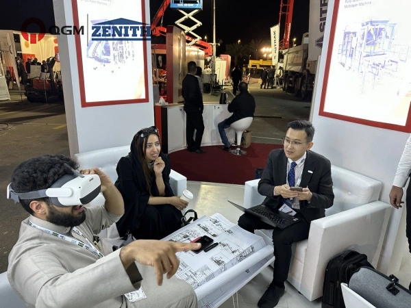 QGM-ZENITH ha partecipato all'Expo Saudi Big 5 del 2023.