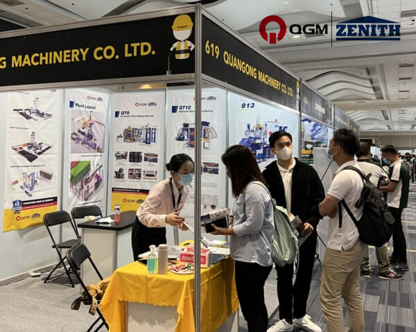 QGM-ZENITH porta più soluzioni per la produzione di blocchi di cemento nel 2022 PHILCONSTRUCT
