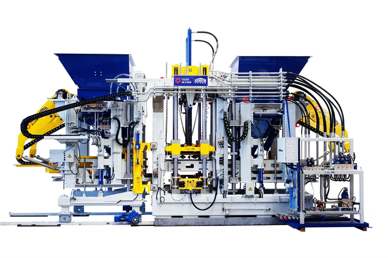Un'altra linea di produzione a blocchi completamente automatica di QGM si stabilì in Messico