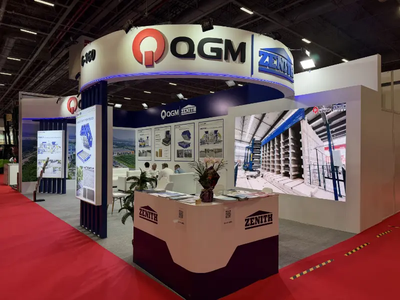 Quangong Machinery Co., Ltd. brilla alla fiera turca delle macchine edili: la produzione intelligente favorisce lo sviluppo all'estero