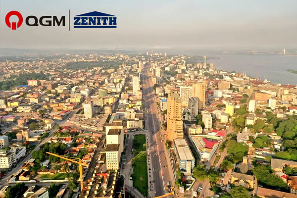 Macchina per blocchi di cemento QGM QT6 a KINSHASA DR CONGO