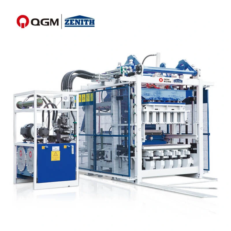 Macchina per la produzione di blocchi solidi